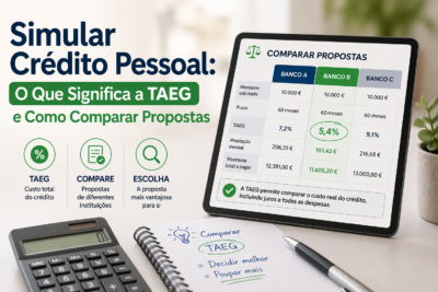 Simular Crédito Pessoal: O Que Significa a TAEG e Como Comparar Propostas
