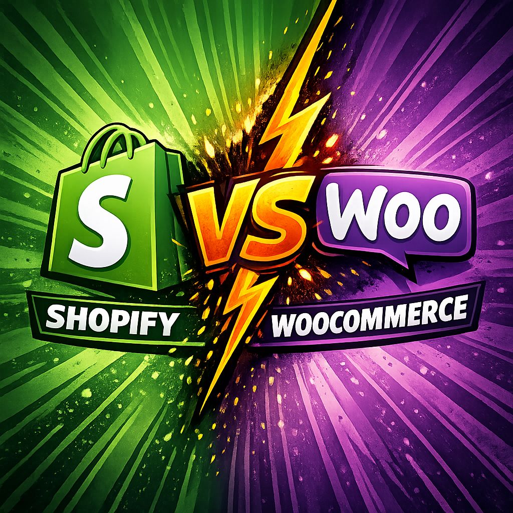 Shopify vs WooCommerce para loja online em Portugal
