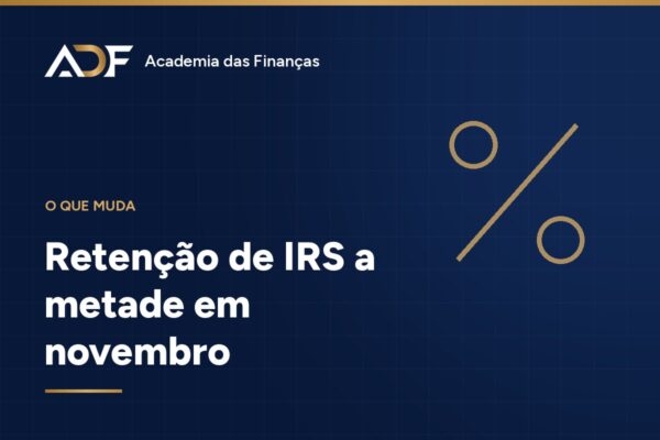 Retenção de IRS a metade em novembro